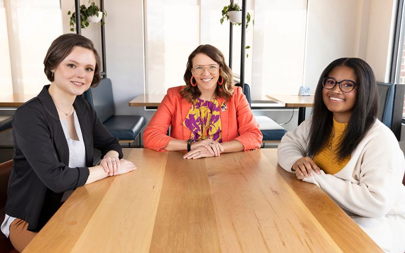 Shapes & Colors team, Maria Stone, Jolinda Anderson, Cierra Fountain