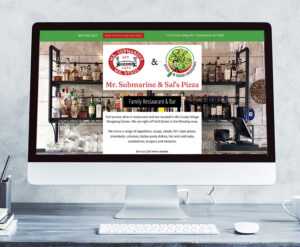 Mr. Submarine and Sal's Pizza website