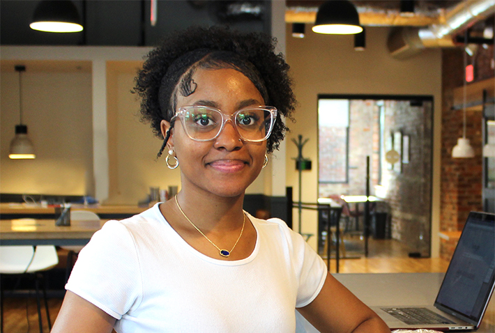 Makayla Williams Marketing intern for Shapes & Colors